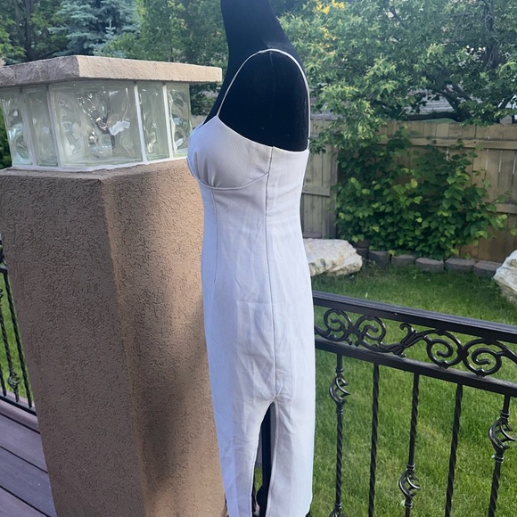 Hello Molly~Here comes the sun~Light Blue Midi Dress - Picture 5 of 6